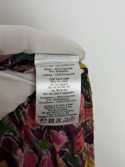 RIXO floral maxi dress - L