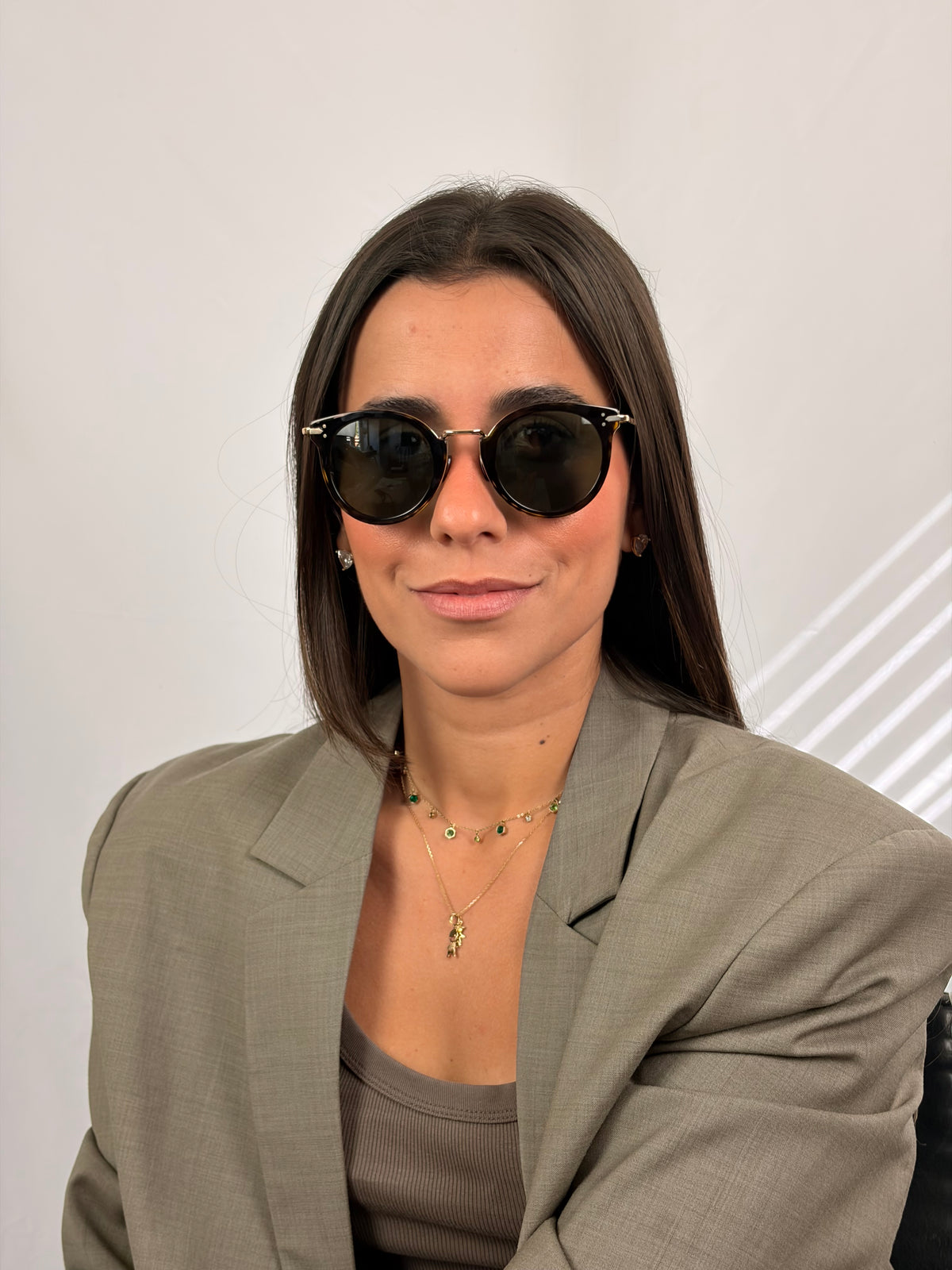 Céline Lea round sunglasses