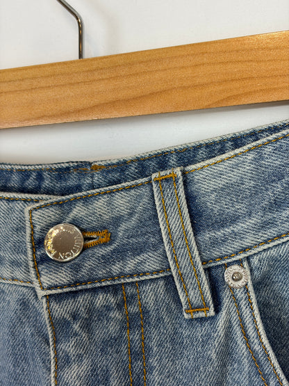 Louis Vuitton Monogram Denim Washed Jeans - 36 EU