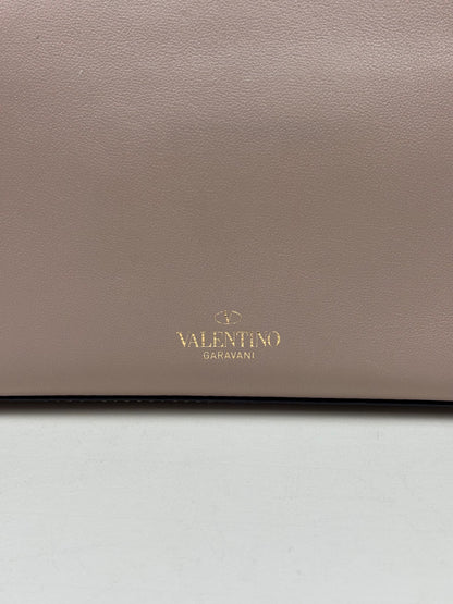 Valentino Garavani Rockstud Medium Crossbody Bag in Poudre Leather
