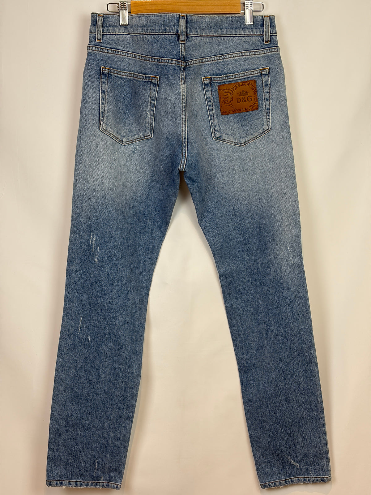 MENSWEAR - Dolce & Gabbana Skinny Fit Distressed Jeans - 50 IT