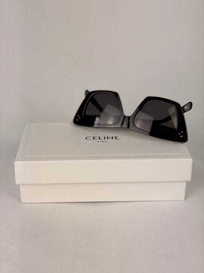Celine Cat-Eye Acetate Sunglasses CL40187I Black