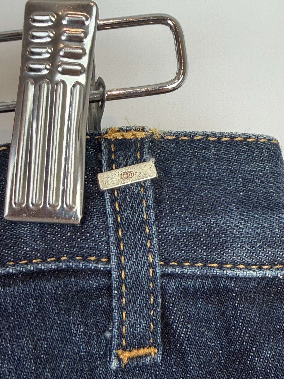 MENSWEAR - Dior Dark Wash Slim Fit Jeans - 34-inch waist