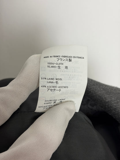 Mugler Black Structured Tailored Jacket - FR 42