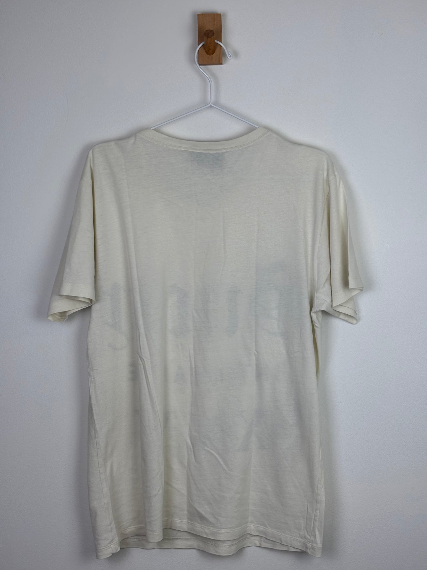 Gucci Internaive XXV Gothic Logo Cotton Jersey T-Shirt Off-White - S