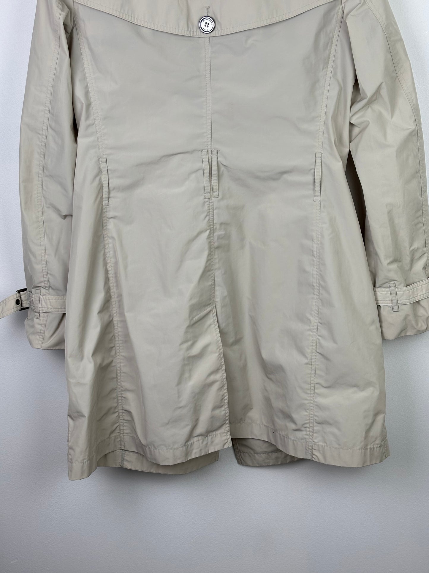 Burberry Brit Balmoral Packable Trench Coat Taffeta Beige - 4 UK