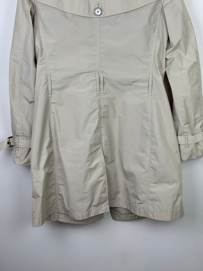 Burberry Brit Balmoral Packable Trench Coat Taffeta Beige - 4 UK