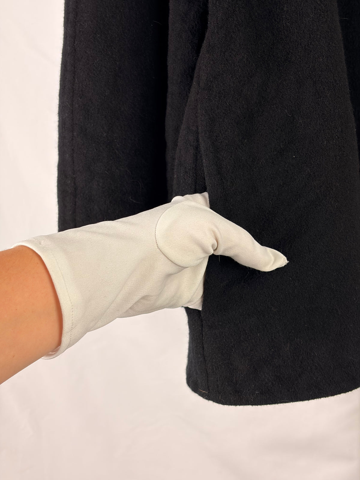 Stella McCartney black wool jacket - 10 UK