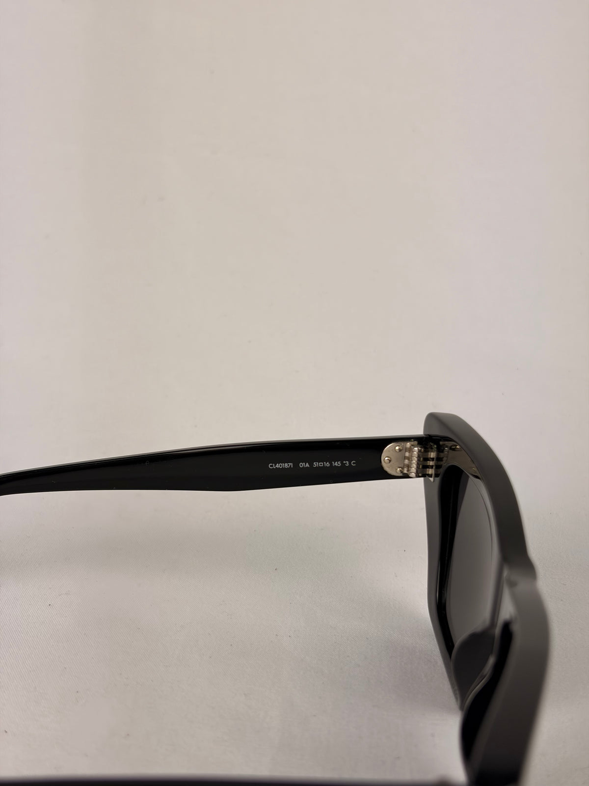 Celine Cat-Eye Acetate Sunglasses CL40187I Black