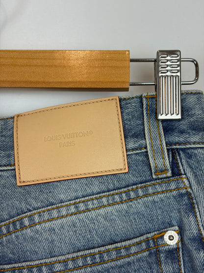 Louis Vuitton Monogram Denim Washed Jeans - 36 EU