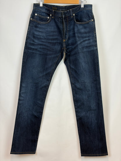 MENSWEAR - Dior Dark Wash Slim Fit Jeans - 34-inch waist