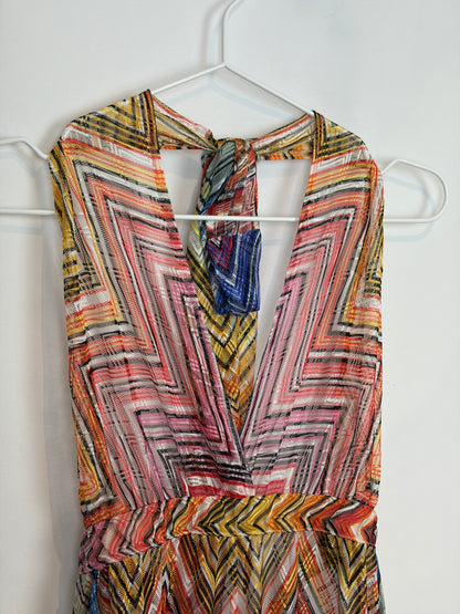 Missoni Zig-Zag Halterneck Jumpsuit - S