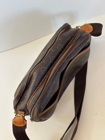 Louis Vuitton Reporter PM Monogram Canvas Brown