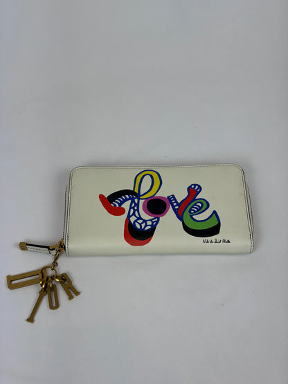 Christian Dior x Niki de Saint Phalle Limited Edition Love Zip Around Wallet