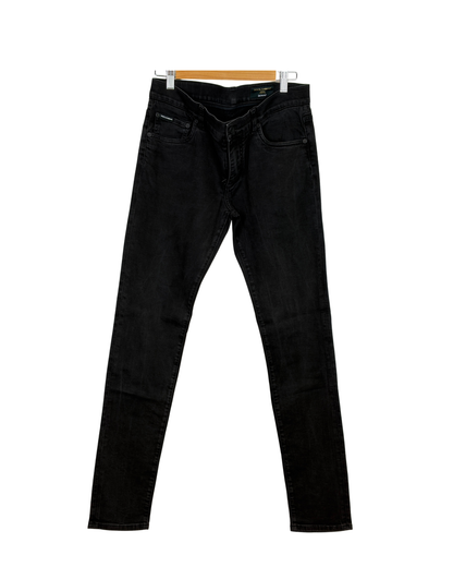 MENSWEAR - Dolce & Gabbana Black Skinny Fit Jeans - 50 IT