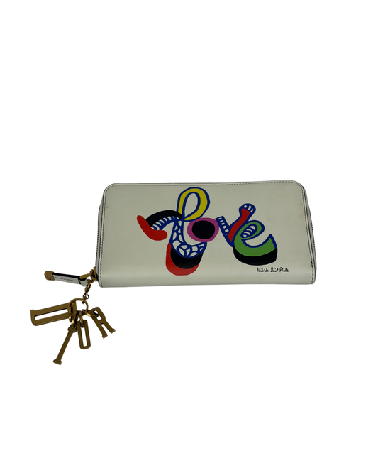 Christian Dior x Niki de Saint Phalle Limited Edition Love Zip Around Wallet