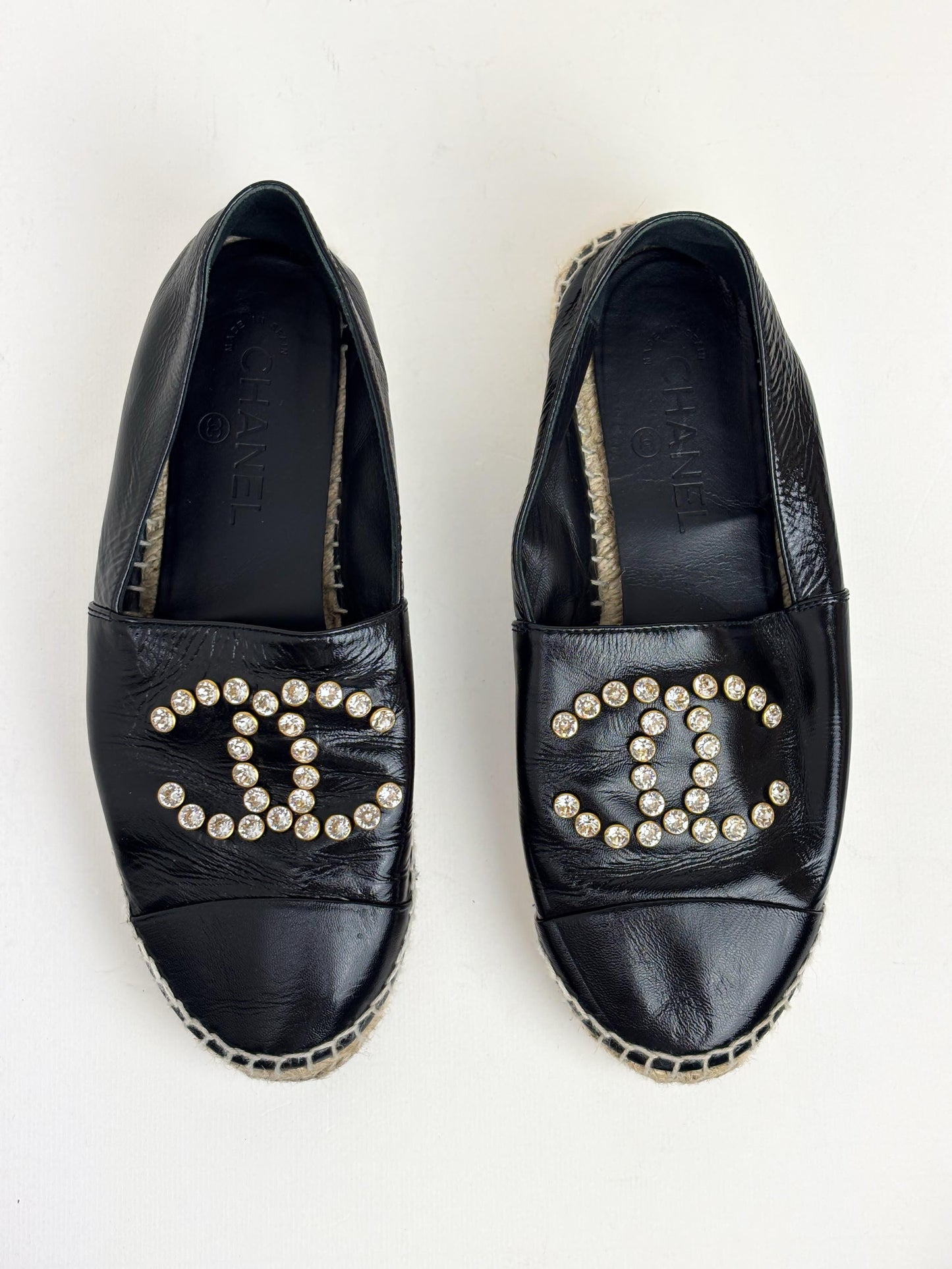 Chanel black espadrilles - 6 UK