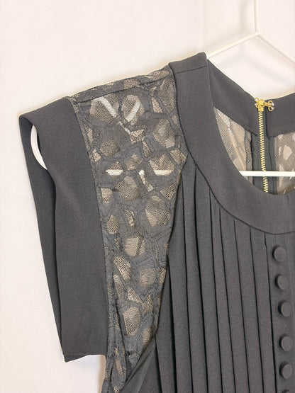 Elie Saab “Grâce” Black Designer Jumpsuit - 12 UK