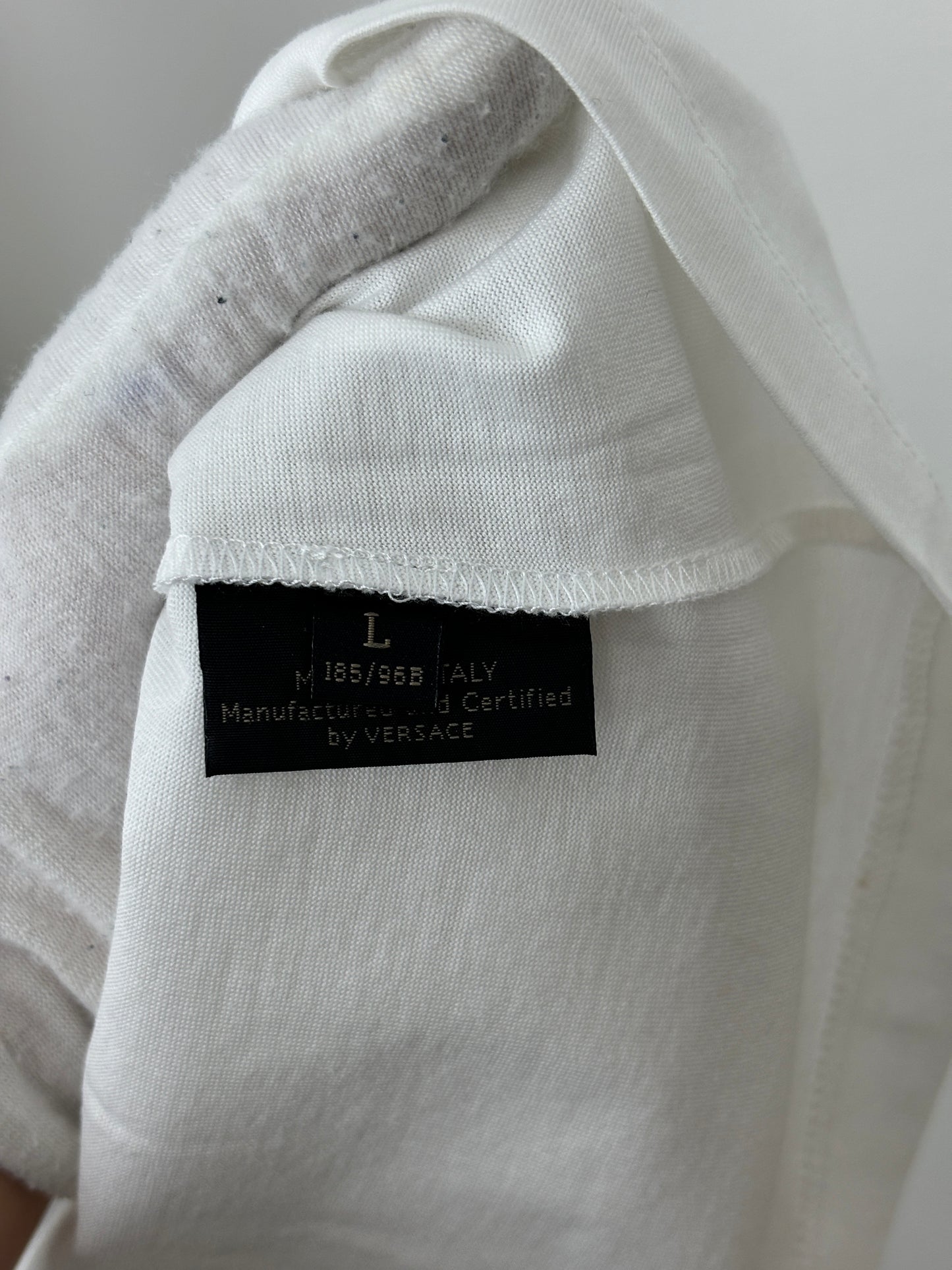 Versace white t-shirt - L