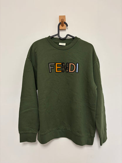 Fendi green jumper - 12 A/ S