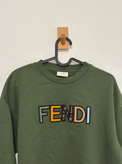 Fendi green jumper - 12 A/ S