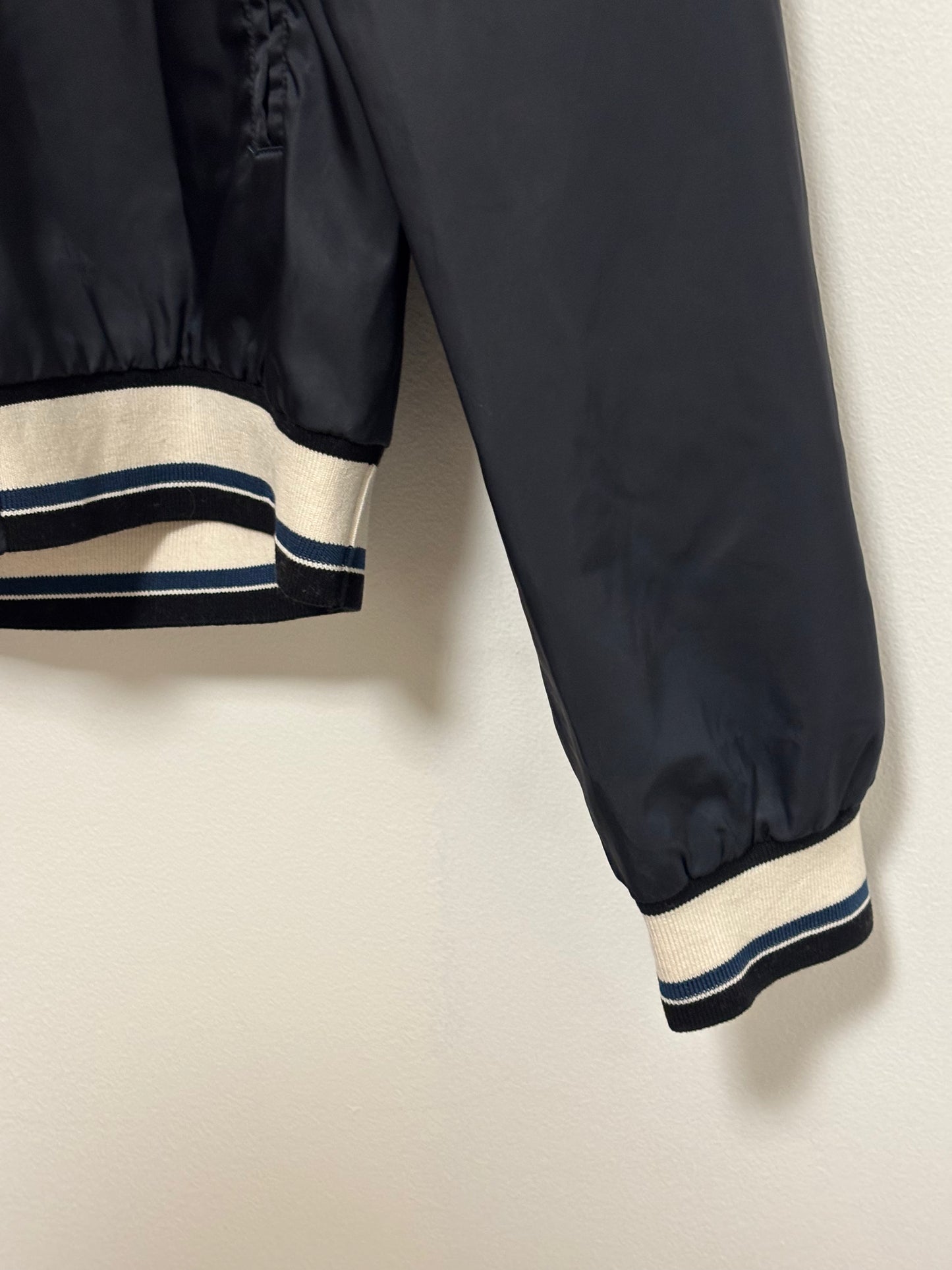 Menswear - Dolce & Gabbana Blue Hooded Bomber - L