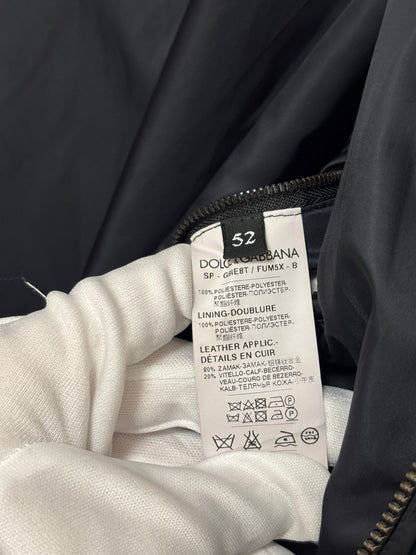 Menswear - Dolce & Gabbana Blue Hooded Bomber - L