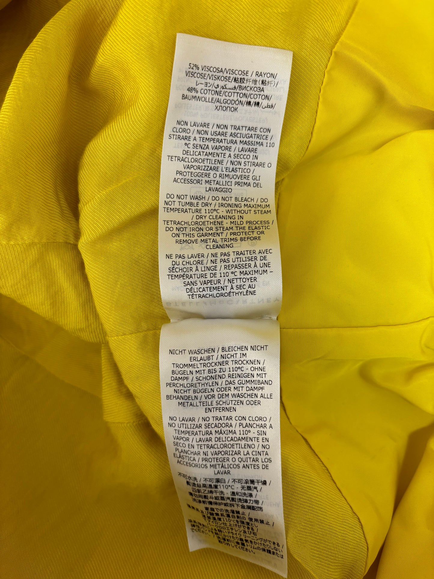 Stella McCartney yellow jacket - M