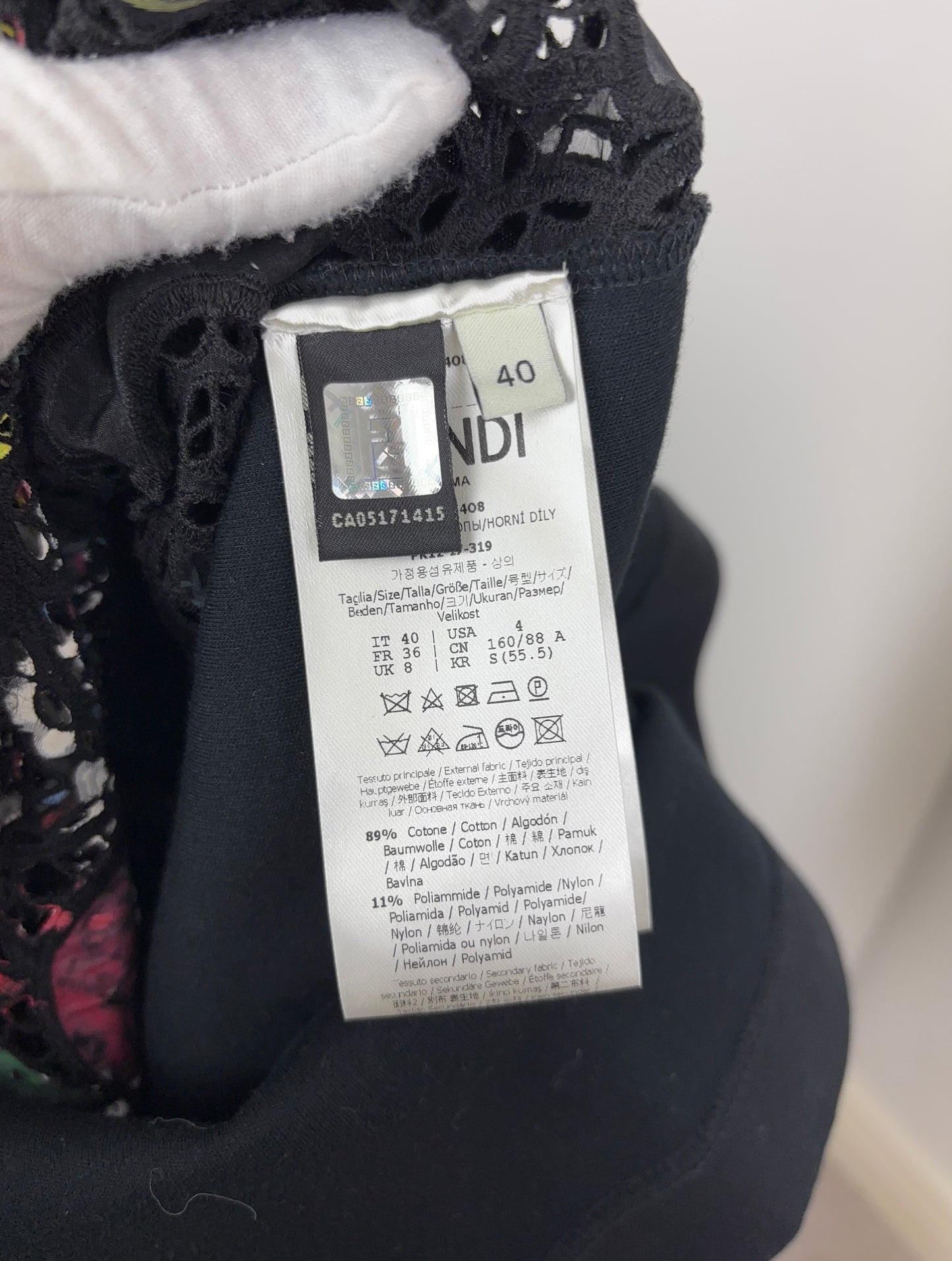 Fendi guipire sweatshirt - M