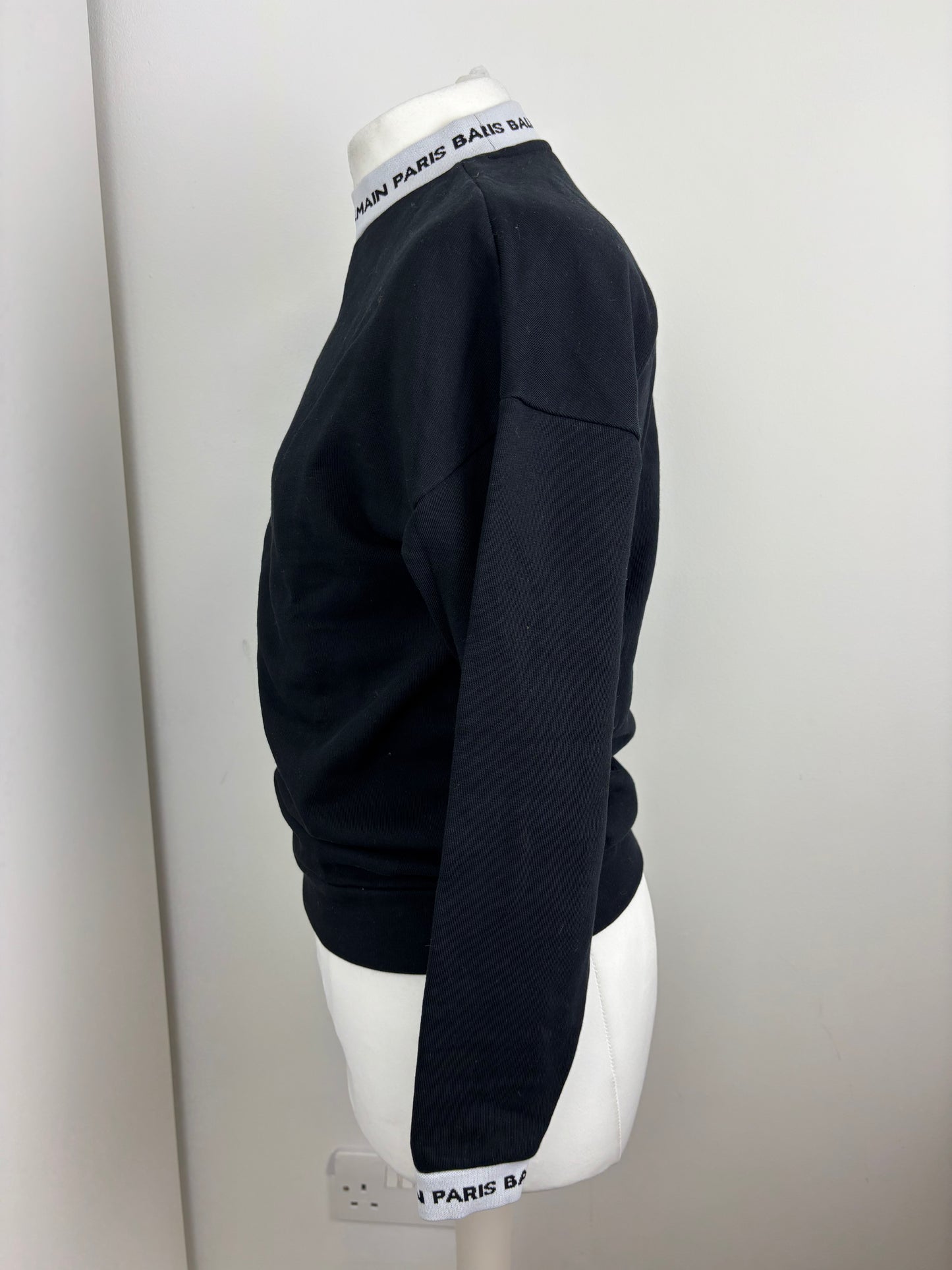 Balmain black sweatshirt - 12 UK