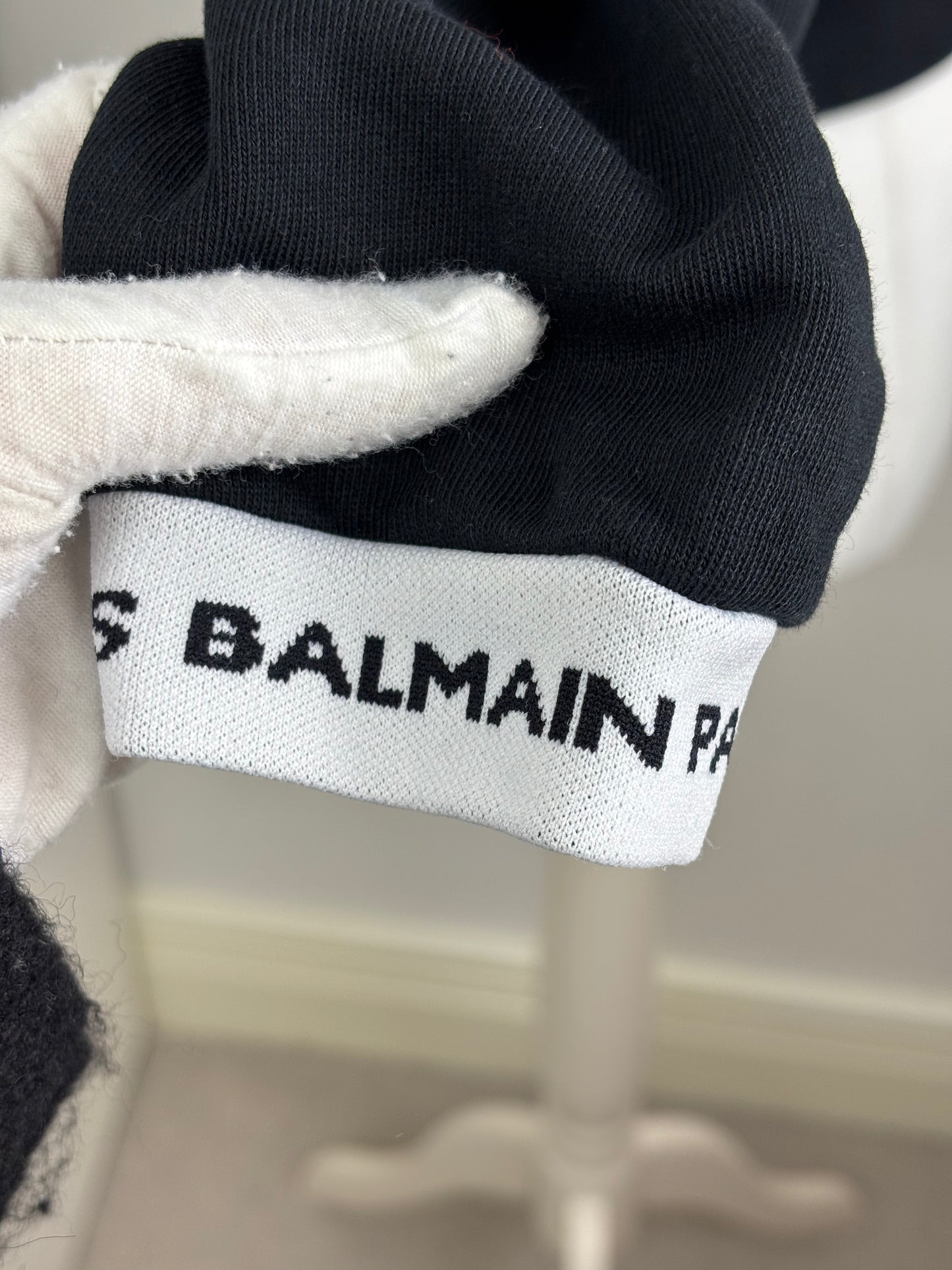 Balmain black sweatshirt - 12 UK