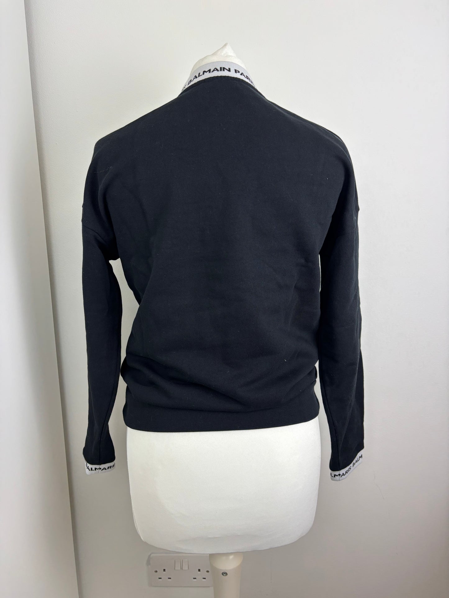 Balmain black sweatshirt - 12 UK