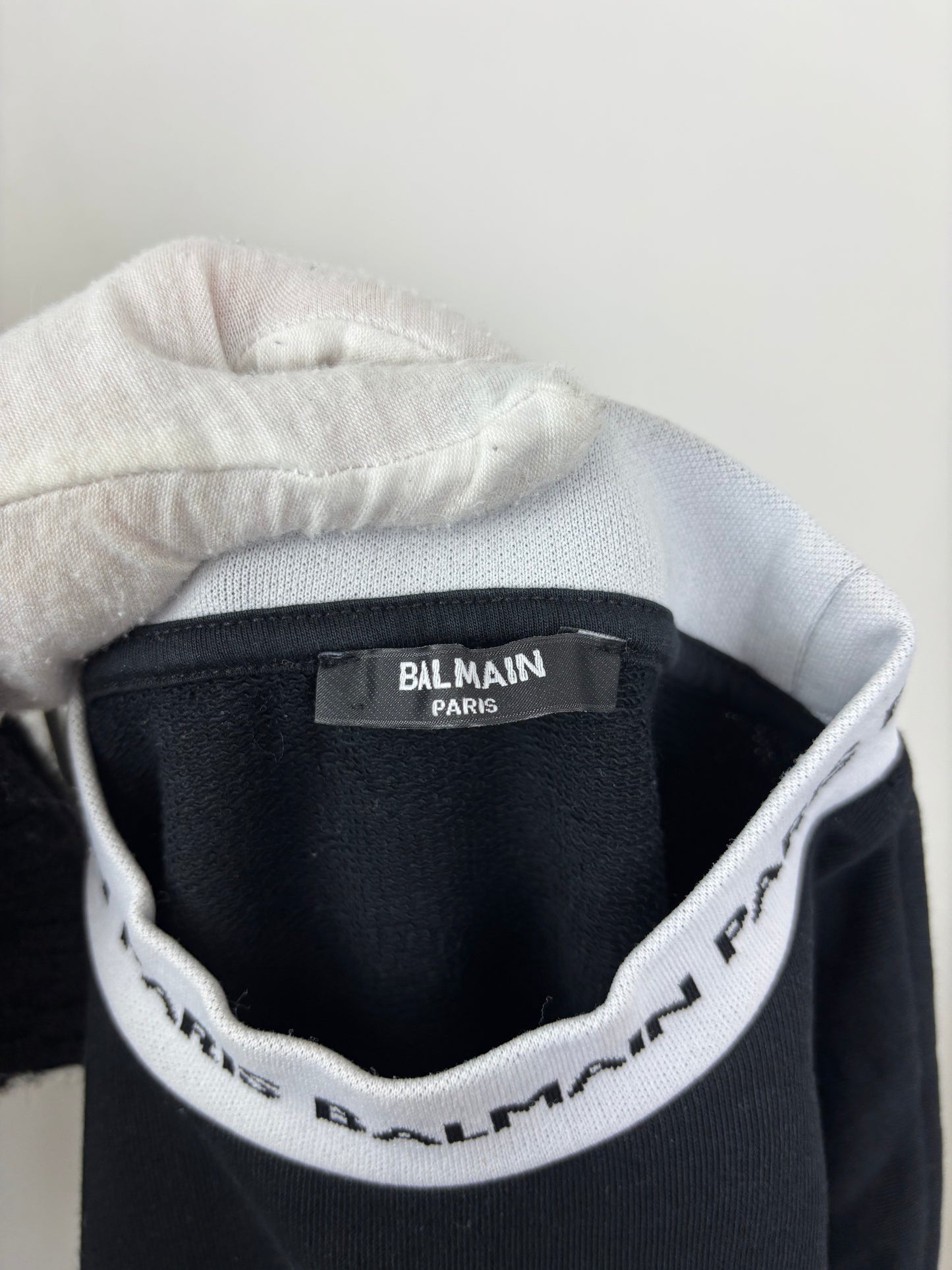 Balmain black sweatshirt - 12 UK