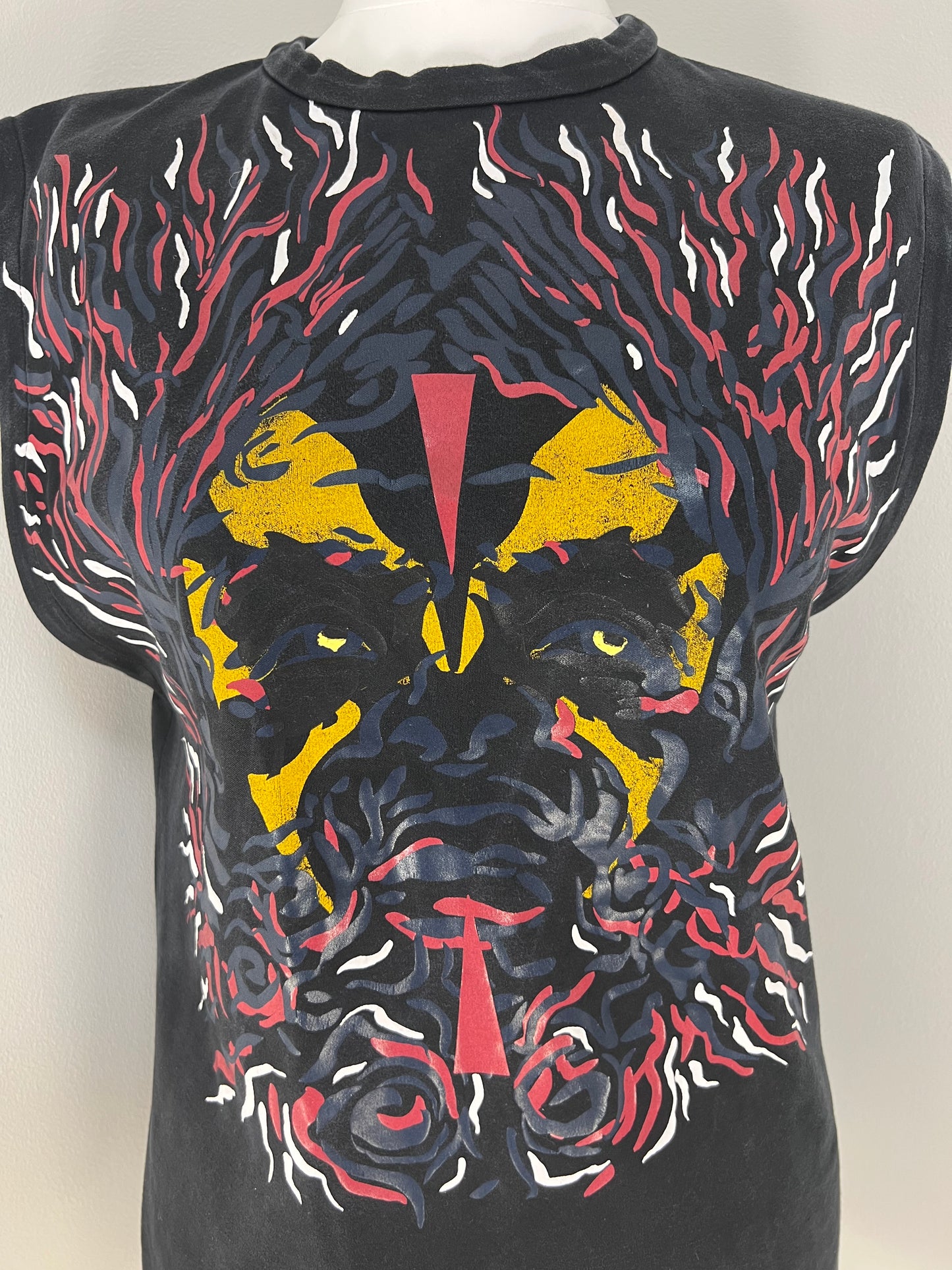 Louis Vuitton black sleeveless t-shirt - S