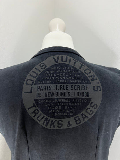 Louis Vuitton black sleeveless t-shirt - S
