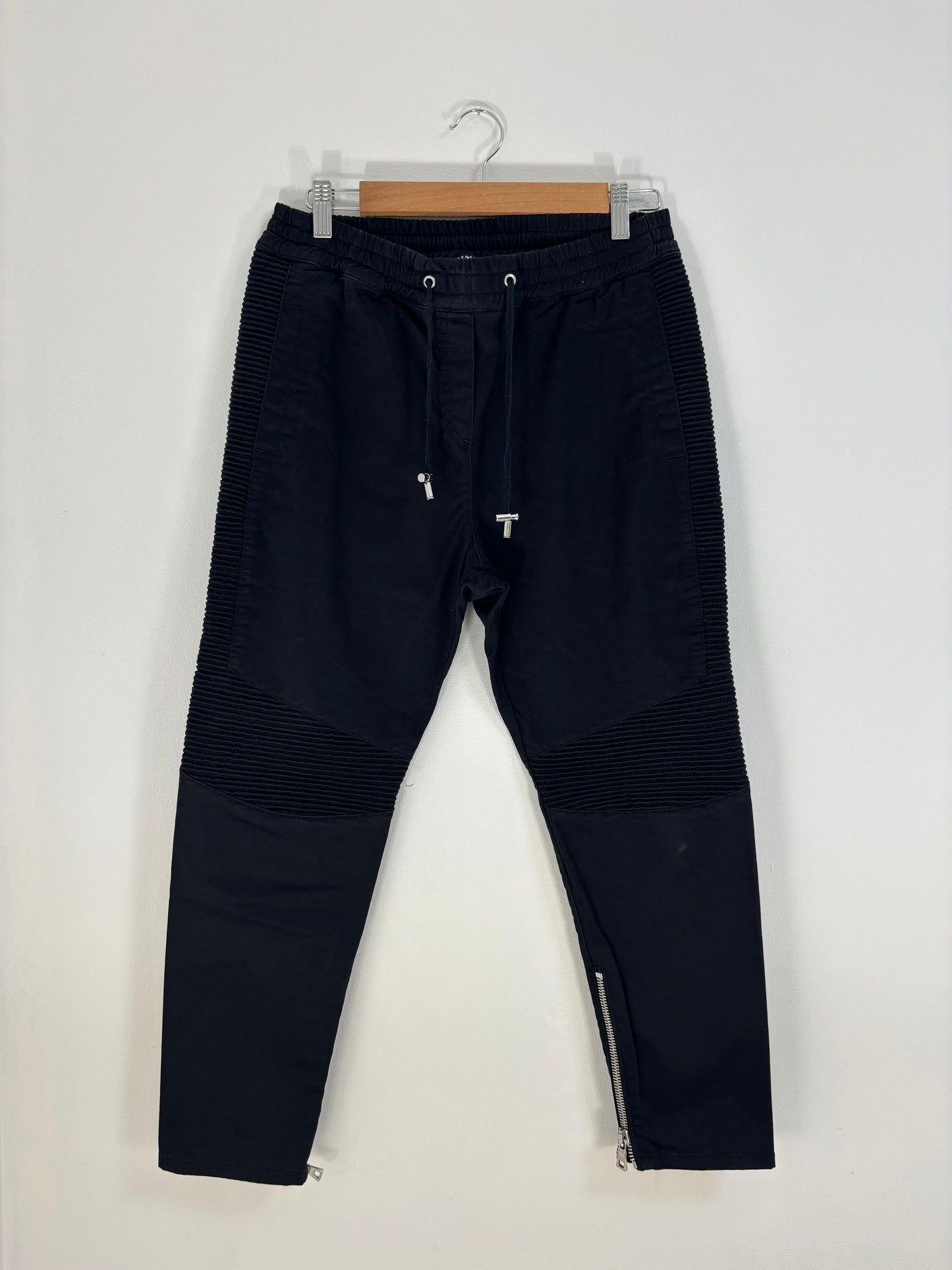 Balmain black trousers - M