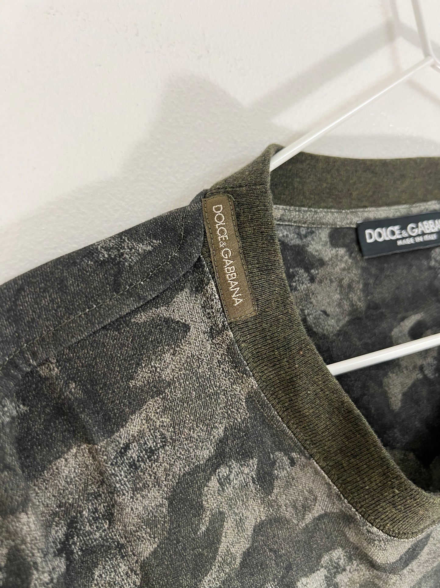 Dolce & Gabbana military t-shirt - M