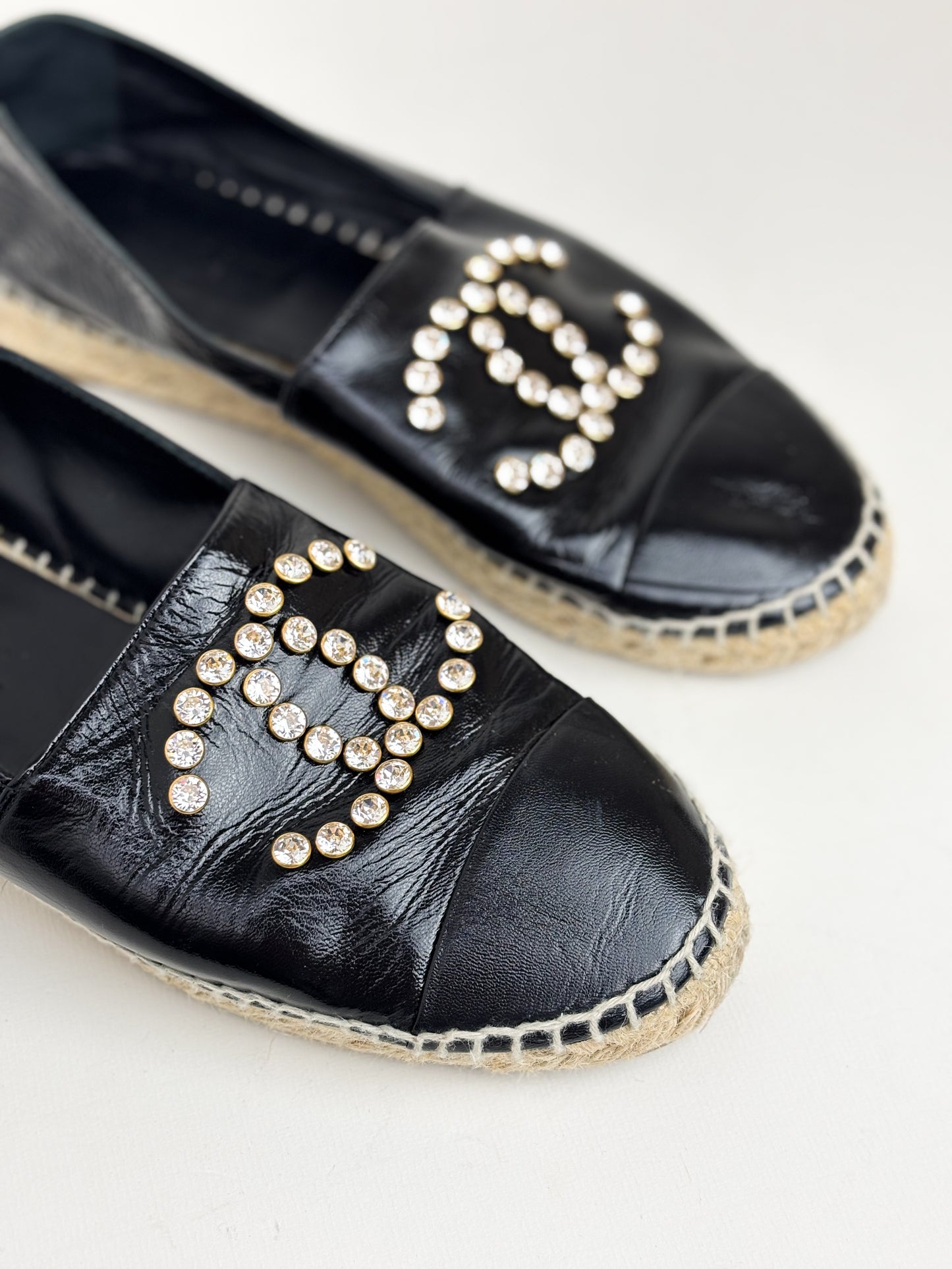 Chanel black espadrilles - 6 UK