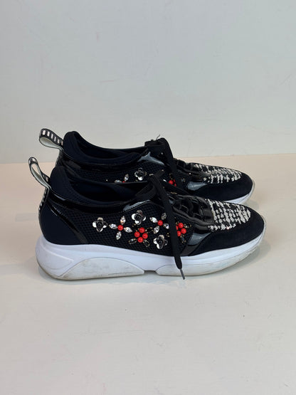 Louis Vuitton black trainers - 5 UK