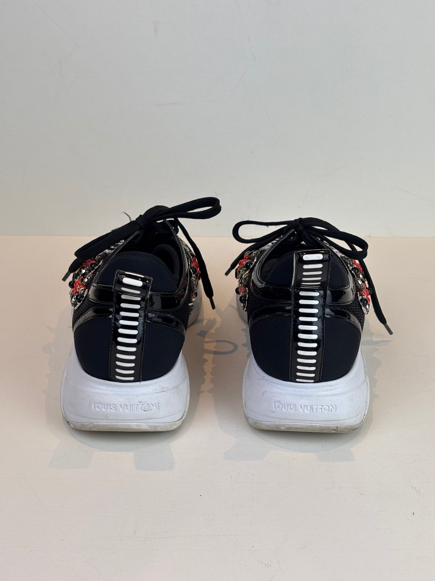 Louis Vuitton black trainers - 5 UK