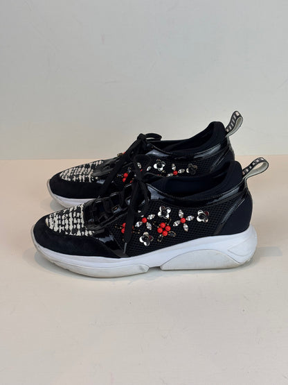 Louis Vuitton black trainers - 5 UK