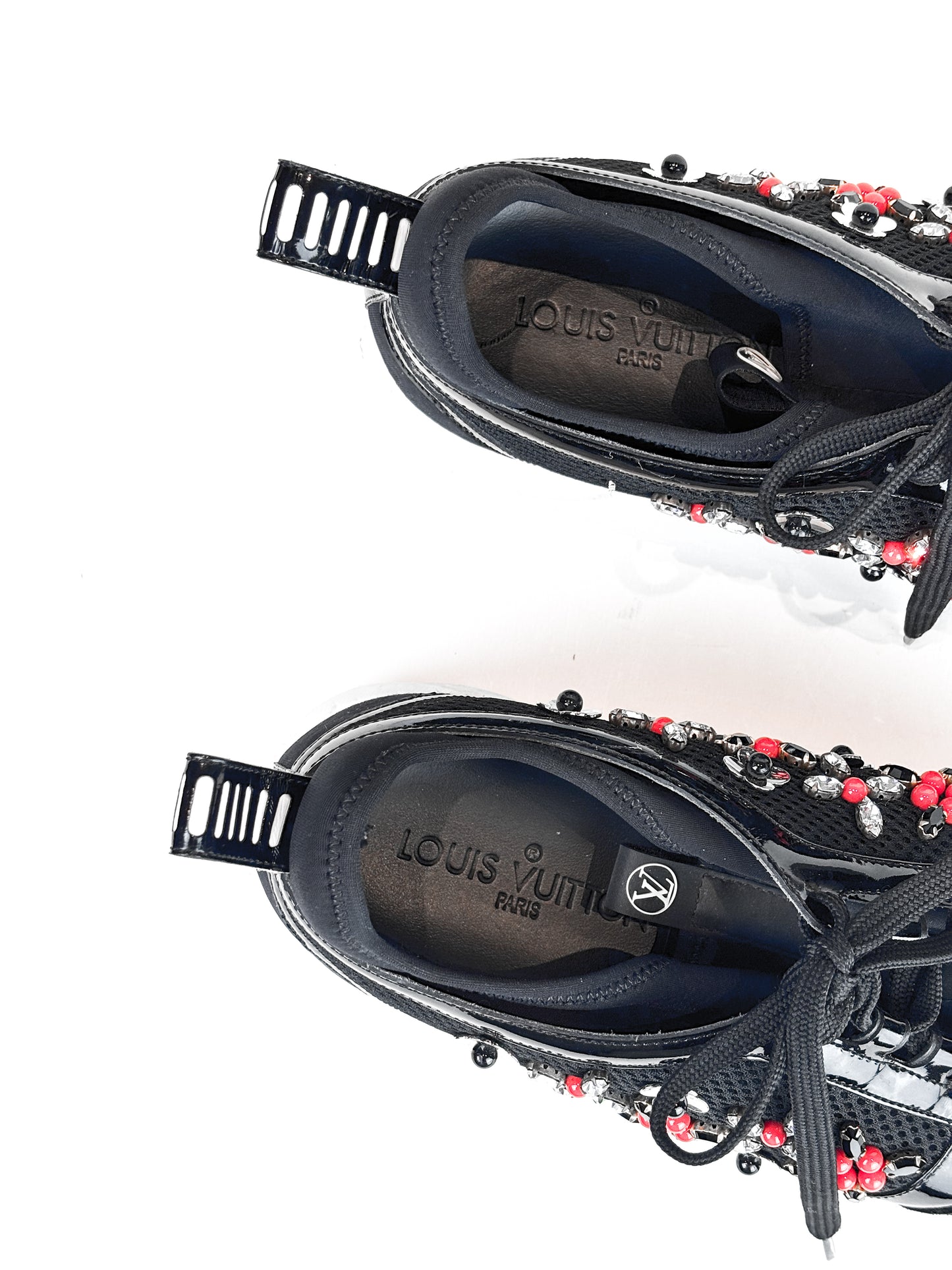 Louis Vuitton black trainers - 5 UK