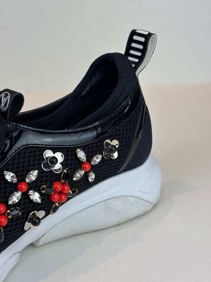 Louis Vuitton black trainers - 5 UK