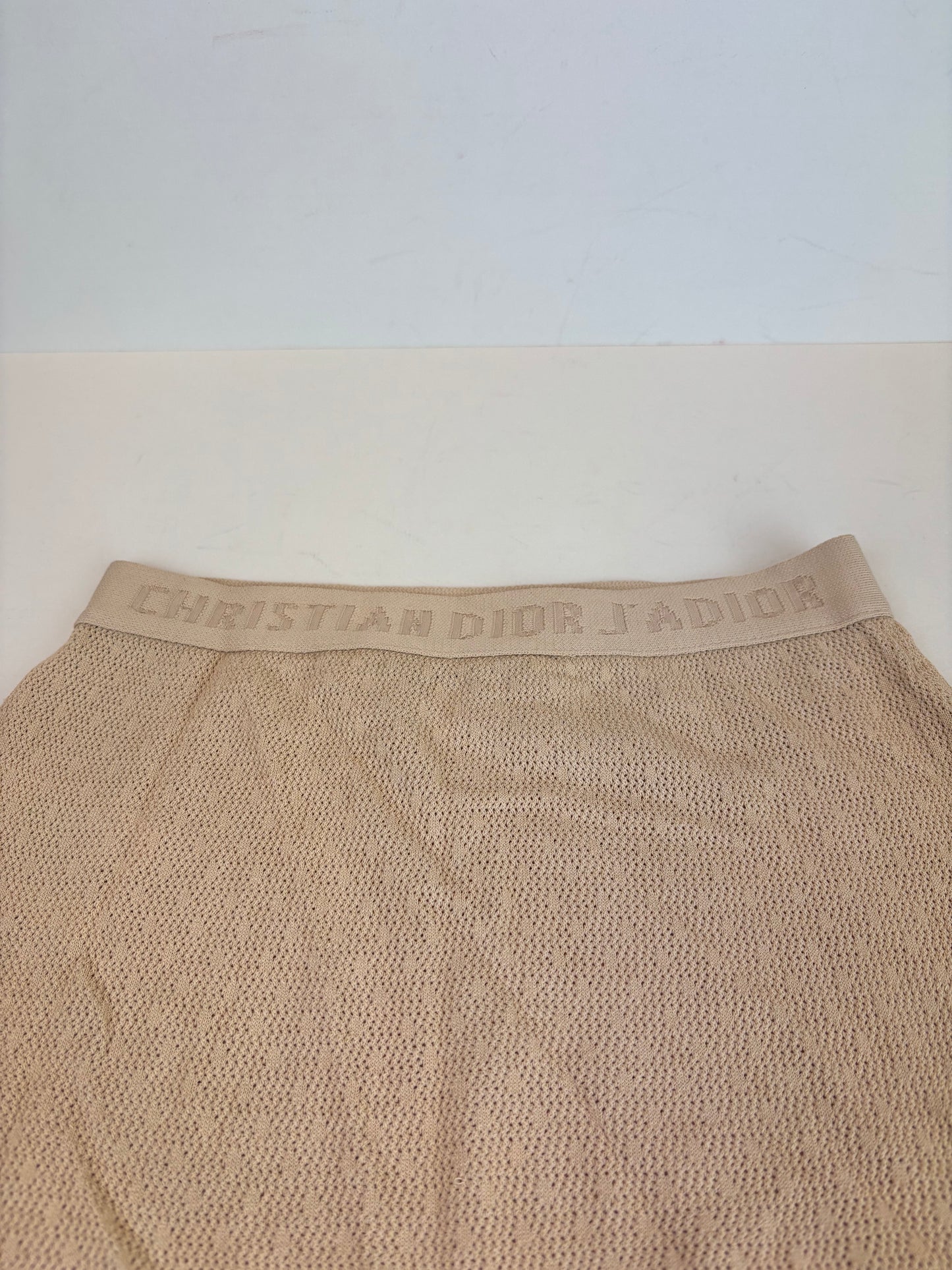 Christian Dior beige hotpants - M