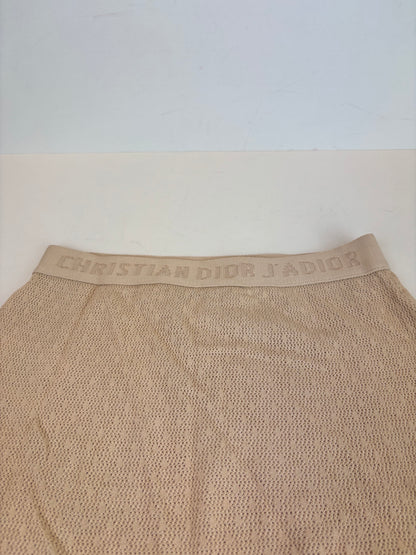 Christian Dior beige hotpants - M
