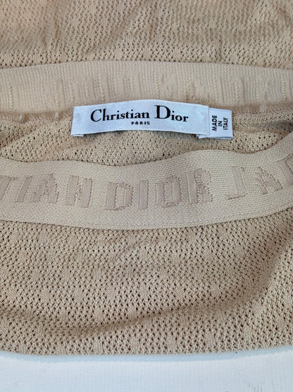 Christian Dior beige hotpants - M