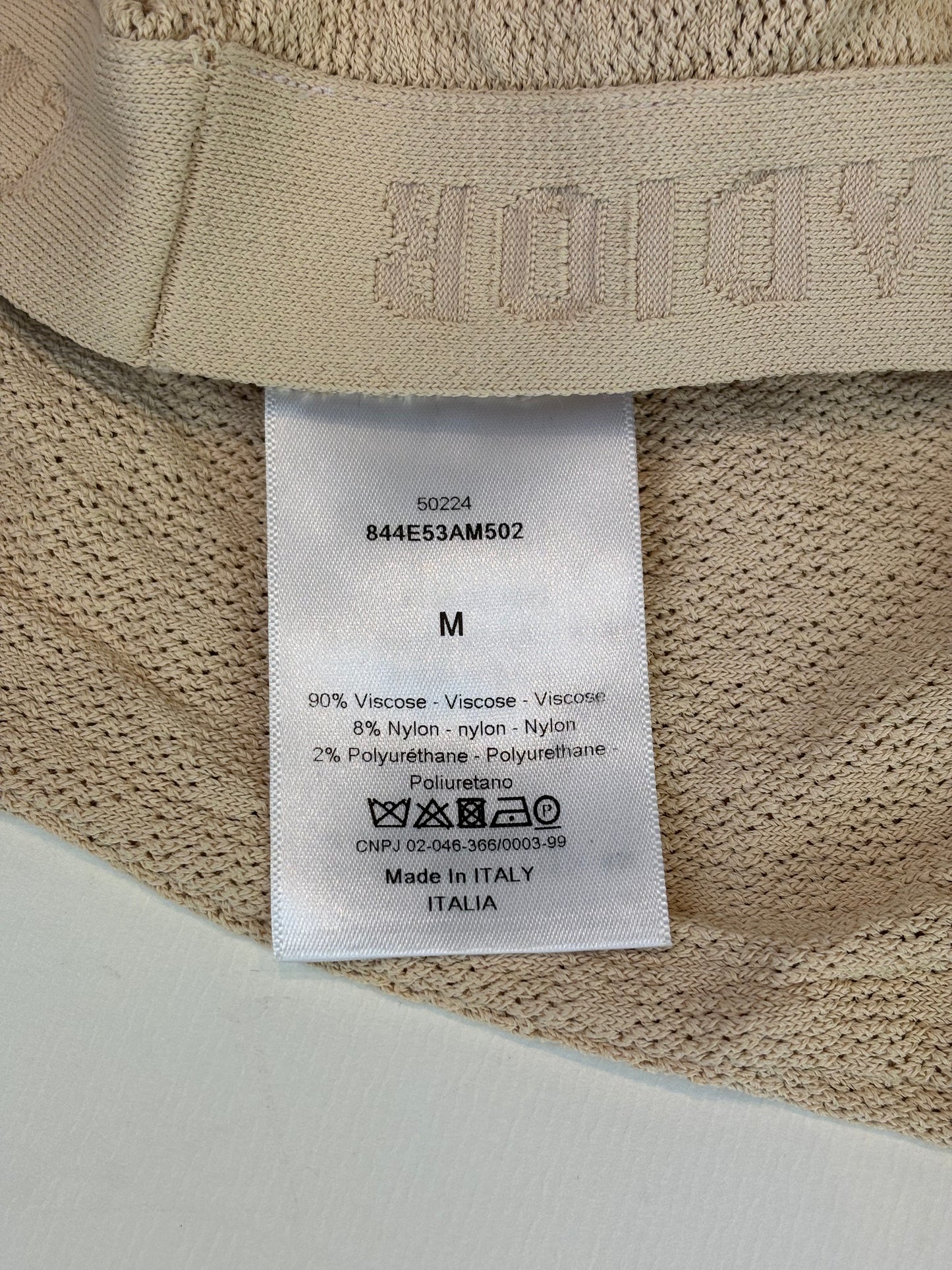 Christian Dior beige hotpants - M