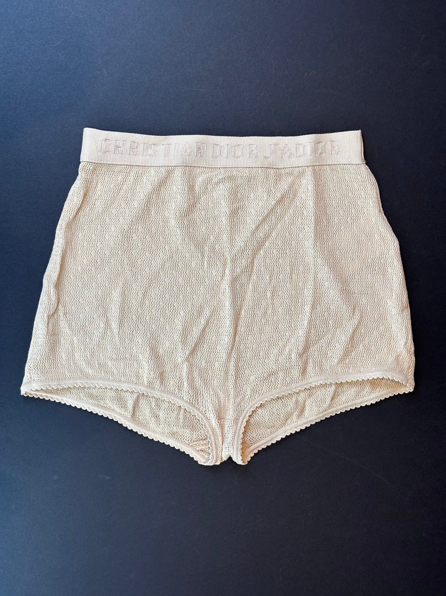 Christian Dior beige hotpants - M