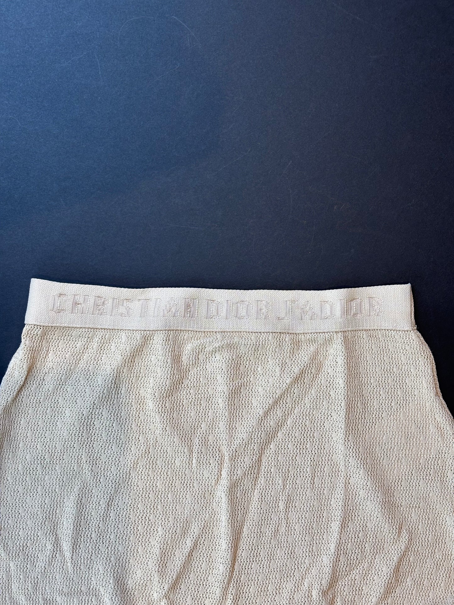Christian Dior beige hotpants - M