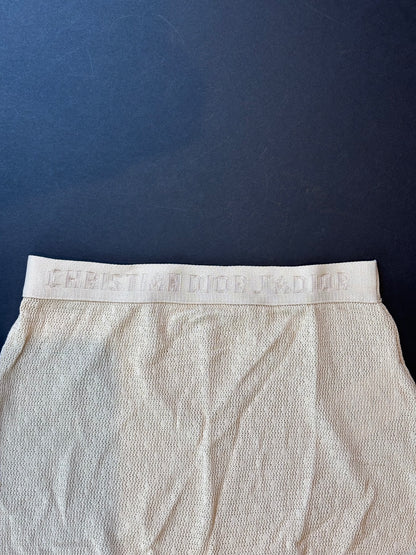 Christian Dior beige hotpants - M
